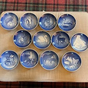 Copenhagen Porcelain Made in Denmark Mother’s Day Plates Assorted Years
